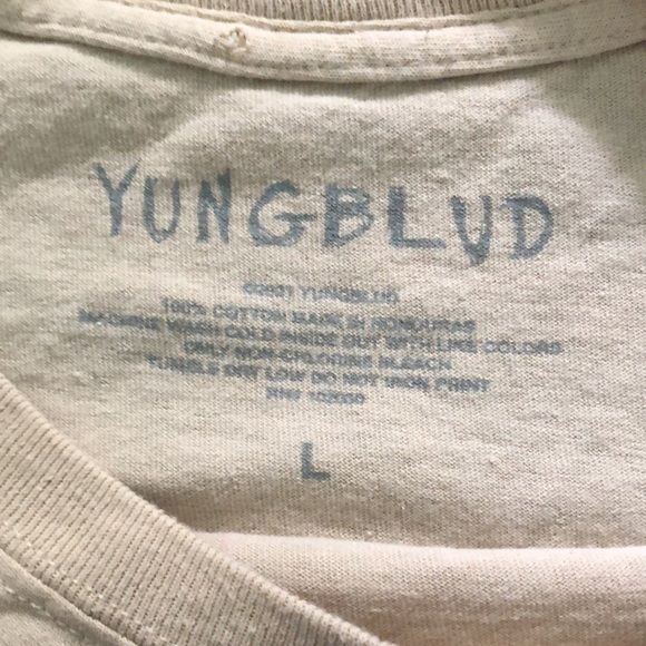 Yung blud ice cream man music tee - Picture 3 of 3